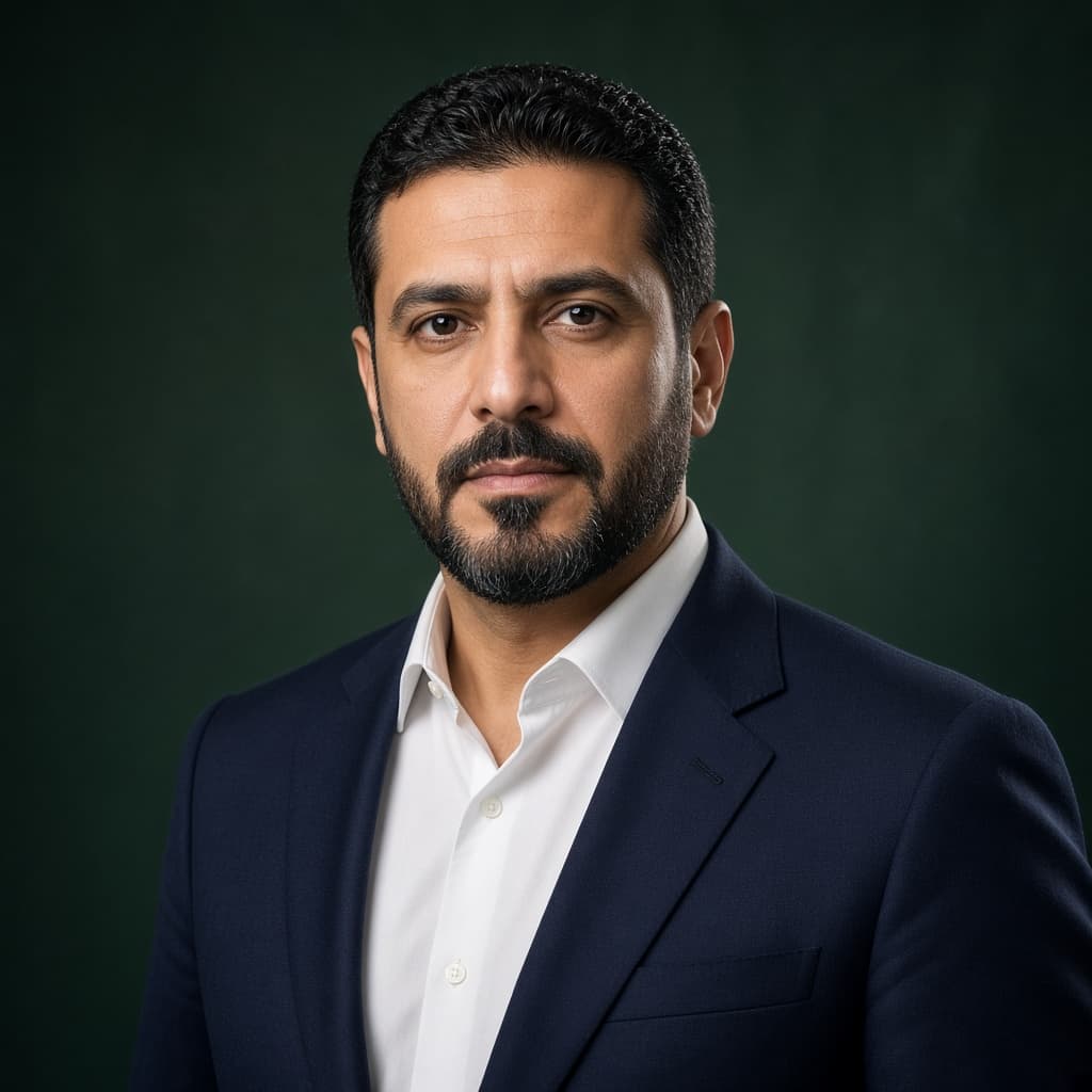 Portrait of Omar Al-Qahtani, Chief Investment Officer at Aramco Investments
